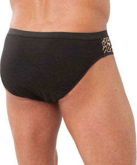 Rimba Amorable Slip with Zipper Herren Sexy Slip Leopard 1975