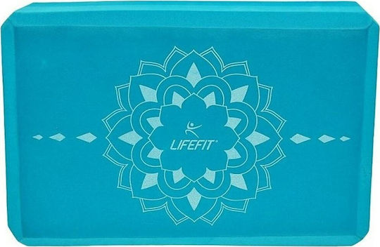 Lifefit Boga Yogablock EVA in Türkis Farbe