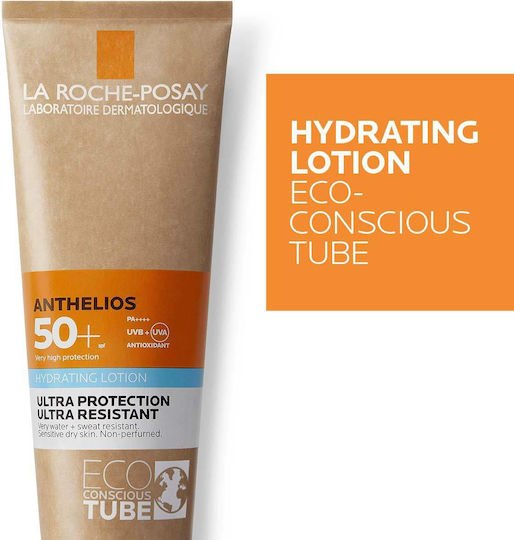 La Roche Posay Anthelios Eco-Conscious Αδιάβροχη Αντηλιακή Κρέμα για το Σώμα SPF50 250ml
