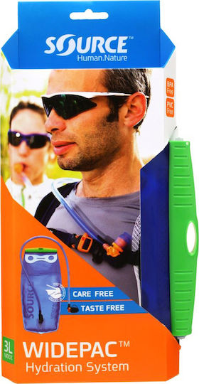 Source Wide Pac Water Bag 3lt Blue