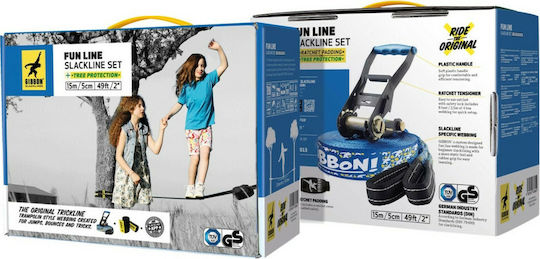 Gibbon Slacklines Ιμάντας Ισορροπίας Μπλε