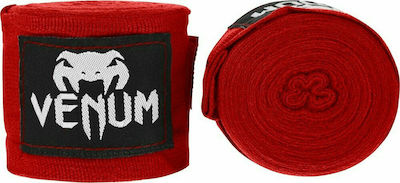 Venum 0430 VENUM-0430 Martial Arts Hand Wraps 2.5m Rot