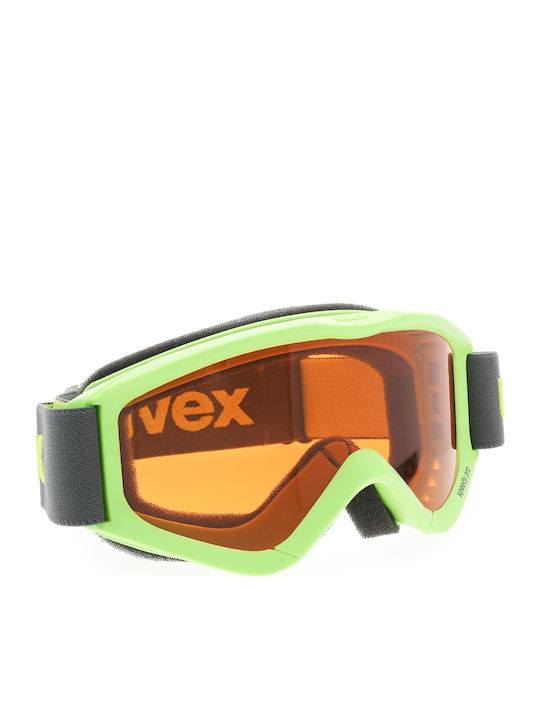 Uvex Speedy Pro S5538197030 Ski & Snowboard Goggles Kids Black with Lens in Orange Color