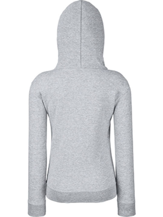 Fruit of the Loom Ladies Premium Werbe-Hoodie Heather grey