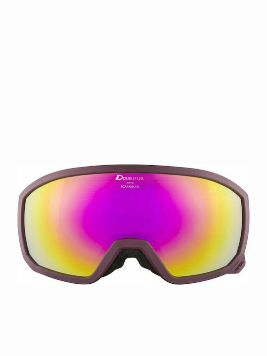 Alpina Scarabeo Μάσκα Σκι & Snowboard Παιδική με Φακό Καθρέπτη Alpina Scarabeo Μάσκα Σκι & Snowboard Παιδική με Φακό Καθρέπτη