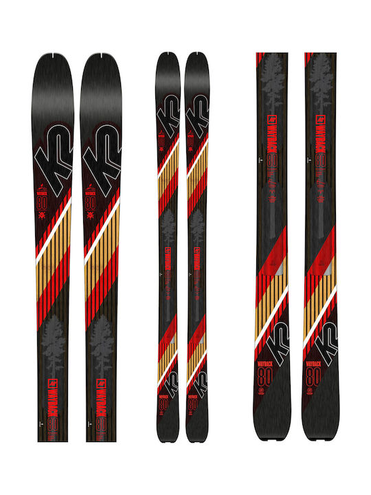 K2 Wayback 80 Touring Skis 2019 Ski Schuhe in Gray Farbe