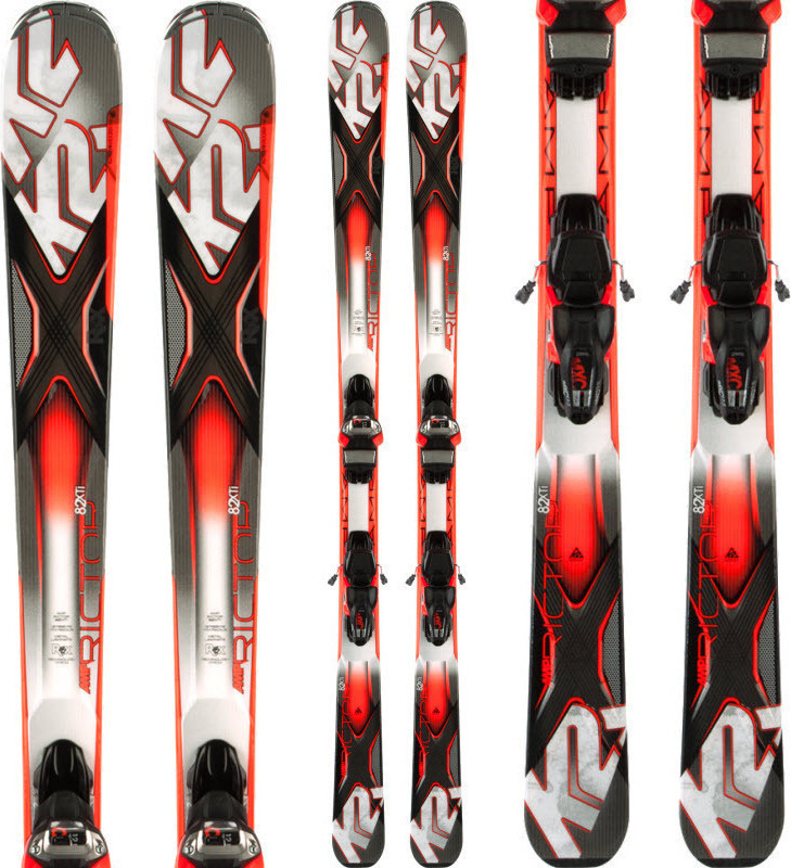 k2 amp rictor 82 xti skis - d'occasion Ski Salomon Xti Men's 2015