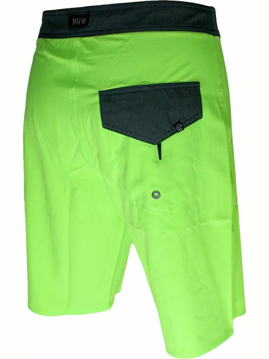 Costum De Baie Bărbați Bermude Neon Galben