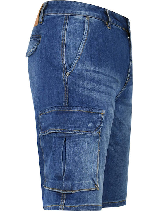 GAM003-21003 Men's Shorts Cargo Blue