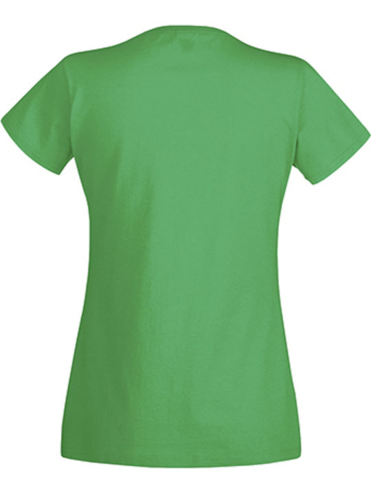 Fruit of the Loom Ladies Original T Women's Short Sleeve Promotional T-Shirt Kelly green