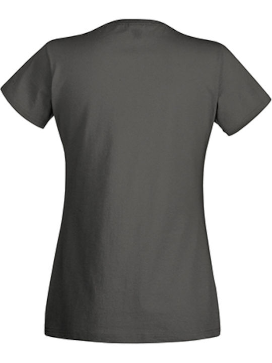 Fruit of the Loom Ladies Original T Women's Short Sleeve Promotional T-Shirt Light Graphite