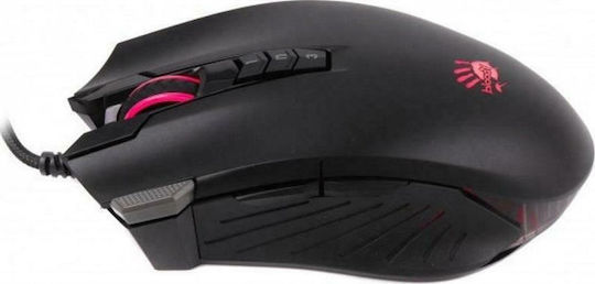 A4Tech V9m RGB Gaming Ποντίκι 4000 DPI Μαύρο