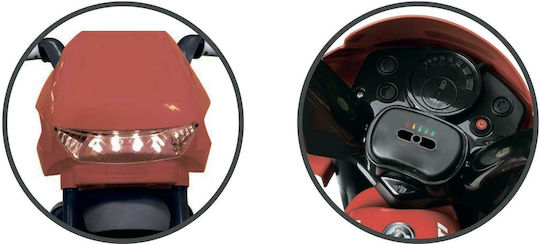 Kids Motorbike Inspired Mini Ducati Evo Electric 6 Volt Red