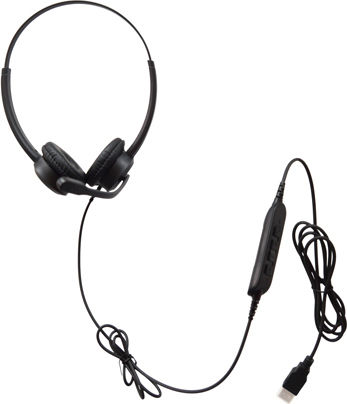Grandstream GUV3000 VOIP Headset HD USB (GSTR-0163)