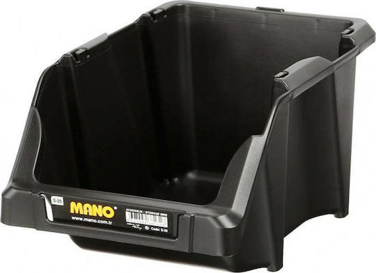 Mano No.3 Plastic Tool Bin Organiser W15.2xD24.5xH12.2cm