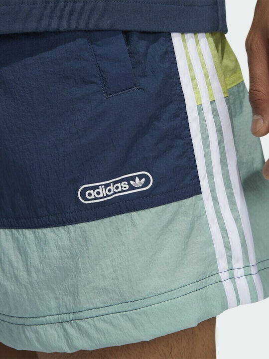 Woven Αθλητική Ανδρική Βερμούδα Hazy Green / Crew Navy