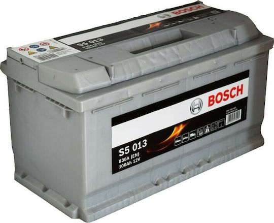 Bosch Baterie Auto S5013 S5 013 cu Capacitate 100Ah și CCA 830A