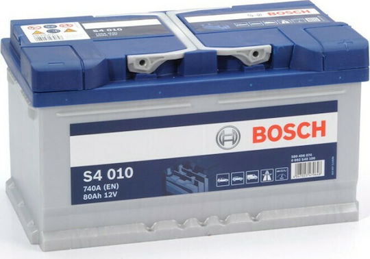 Bosch Моля, преведете само текстовите възли на Liquid шаблона на български език, запазвайки началния синтаксис и HTML таговете, без да променяте нищо между '{' и '}' : Μπαταрия За автомобил S4010 с Капацитет 80Ах и CCA 740A