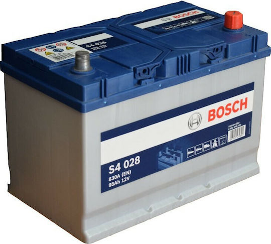 Bosch Baterie Auto S4028 cu Capacitate 95Ah și CCA 830A