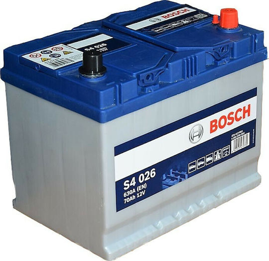 Bosch Baterie Auto S4026 cu Capacitate 70Ah și CCA 630A