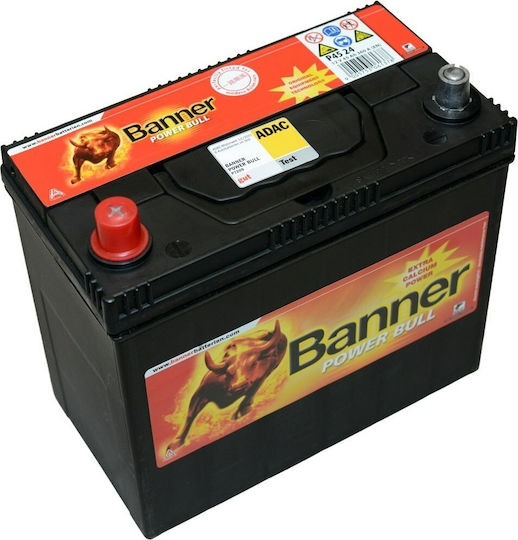 Banner Μπαταρία Αυτοκινήτου Power Bull P4524 με Χωρητικότητα 45Ah και CCA 360A