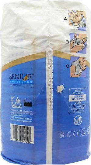 Helen's Care Senior Protector Mittel Inkontinenz-Windeln Mittel 10Einheiten