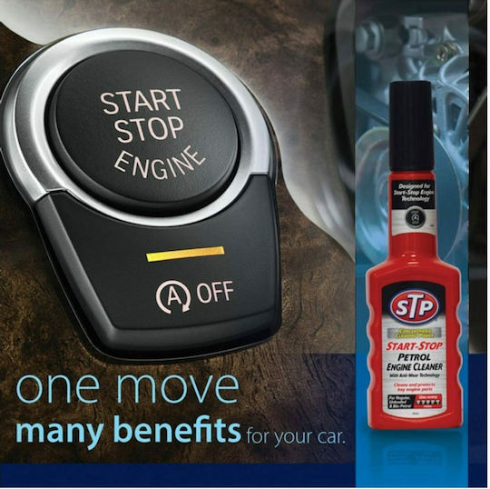 STP Start-Stop Petrol Engine Cleaner Πρόσθετο Καθαριστικό Μπεκ Αυτοκινήτου 200ml