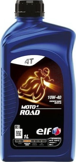 Elf 4 Road Sintetic Ulei de motocicletă pentru motoare în patru timpi 10W-40 1lt