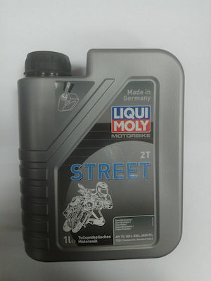 Liqui Moly 2T Street Semi-synthetic Motorcycle Oil for Two-Stroke Engines 1lt