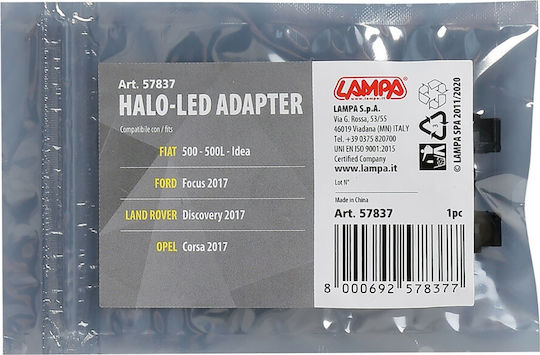 Lampa Αντάπτορας Λάμπας Αυτοκινήτου LED για Fiat