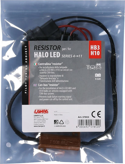 Lampa CAN bus Анулиране на грешки на автомобила за лампа H10 / HB3 1бр