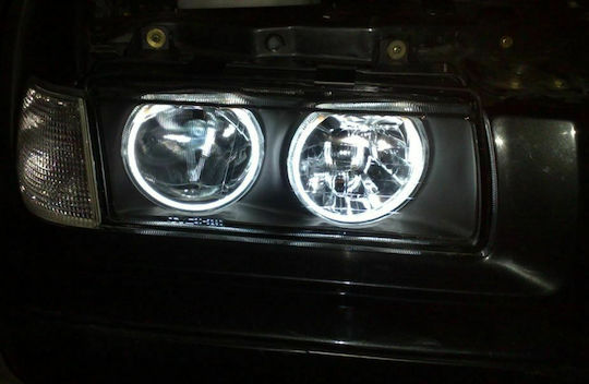 Car Headlight Angel Eye Ring 12V BMW E39 / E36 White Color