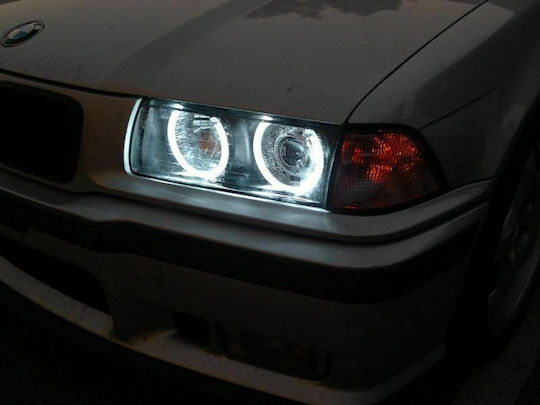 Car Headlight Angel Eye Ring 12V BMW E39 / E36 White Color