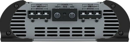 Stetsom Ενισχυτής Αυτοκινήτου HL 1200.4 – 2 Ohms 4 Καναλιών (Κλάση D)