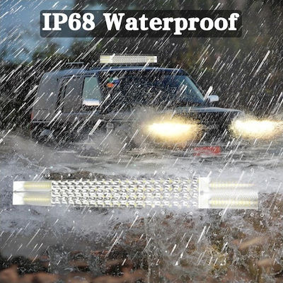 LED Lightbar Universal 696W 105cm with White Lighting 1pcs