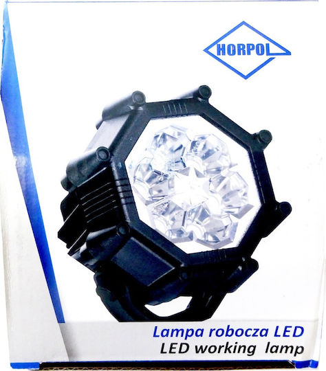 Horpol Στρογγυλός Προβολέας Αυτοκινήτου LED Universal 12 / 24V 40W 1τμχ