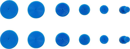 vidaXL Blue Car Dent Repair Suction Cup 36 Pieces