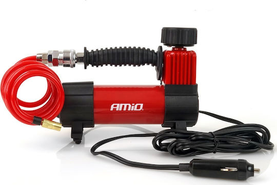 AMiO Τρόμπα Αυτοκινήτου 100PSI με Καλώδιο Αναπτήρα 12V