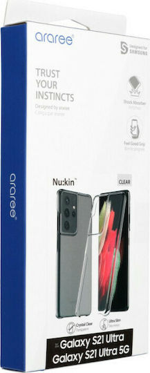 Araree Nukin Задна корица Пластмаса Прозрачен (Galaxy S21 5G)