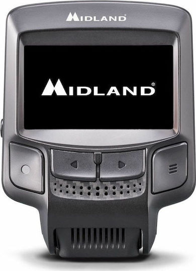 Midland Autokamera DVR 1080P mit Bildschirm 2.4" mit Klebeband