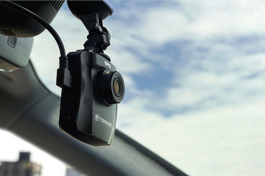 Transcend DrivePro 230Q 1080P Windshield Car DVR, 2.4" Display with Suction Cup