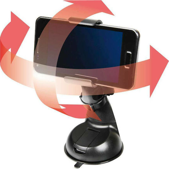 Lampa Quick-Clip 1 Βάση Κινητού Αυτοκινήτου με Κλιπ-Μανταλάκι Μαύρη