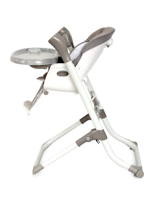 Lorelli Ventura Foldable Highchair 2 in 1 with Metal Frame & Fabric Seat String Stars