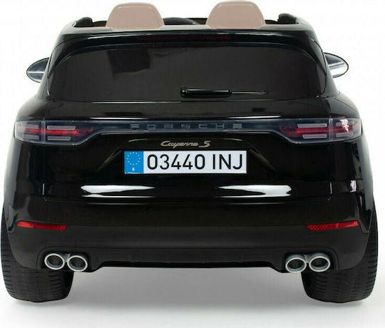 Injusa Porsche Cayenne S Doppelsitzer mit Fernbedienung 12 Volt Schwarze