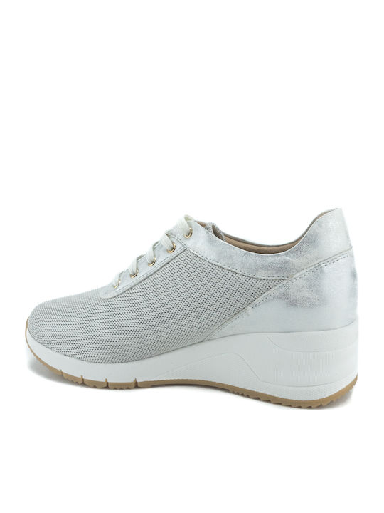 Damen Anatomisch Sneakers Weiß