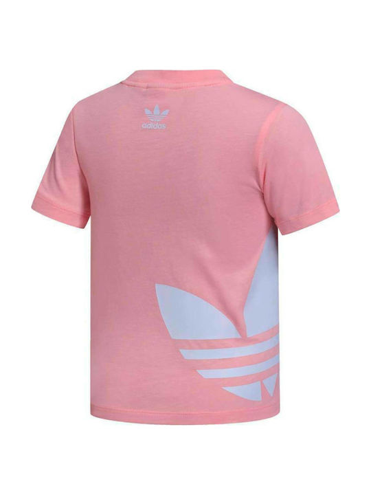 Adidas Παιδικό T-shirt Ροζ