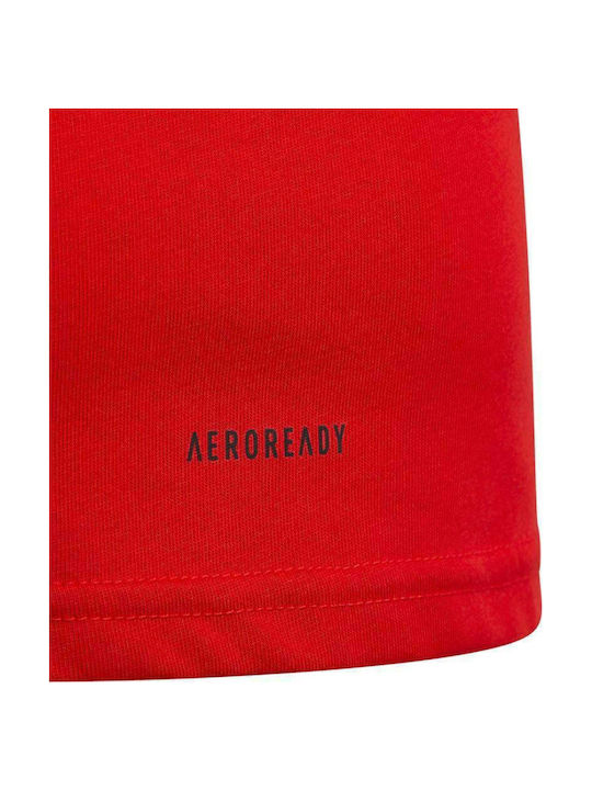 Kids T-shirt Red Performance