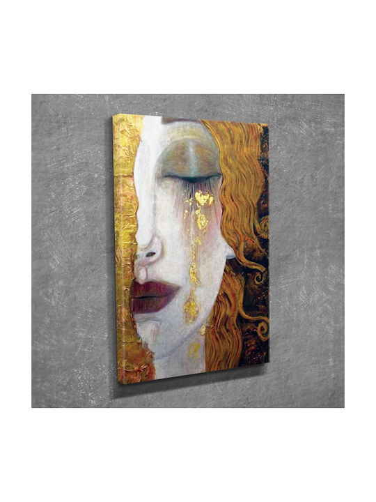 HomeMarkt Golden Tears Canvas Painting 30x40cm