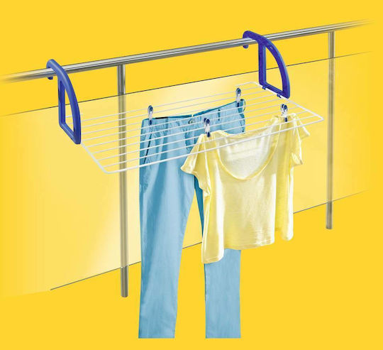 Leifheit Classic 70 Hanging Plastic Clothes Drying Rack with Hanging Length 7m