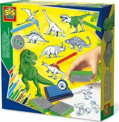 Ses Creative Briefmarken Dinosaur Stamp Set 14919